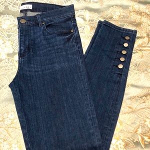 Loft Modern Skinny Jeans- Ankle Detail (NWOT)